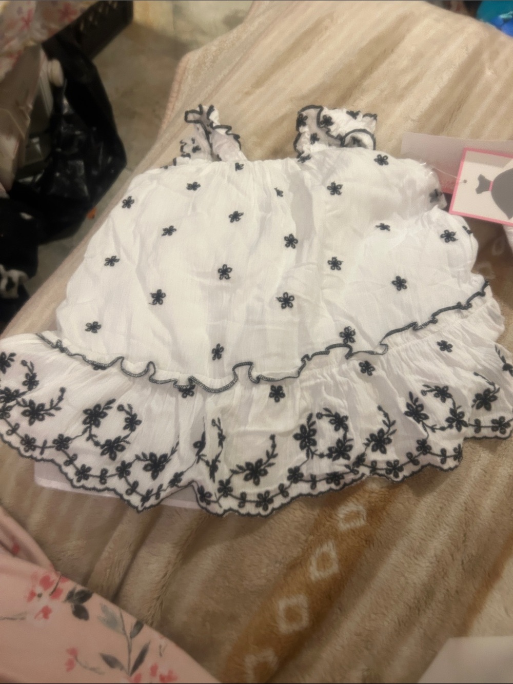 NWT Sz 6/9 mths dress w/panties rare editions